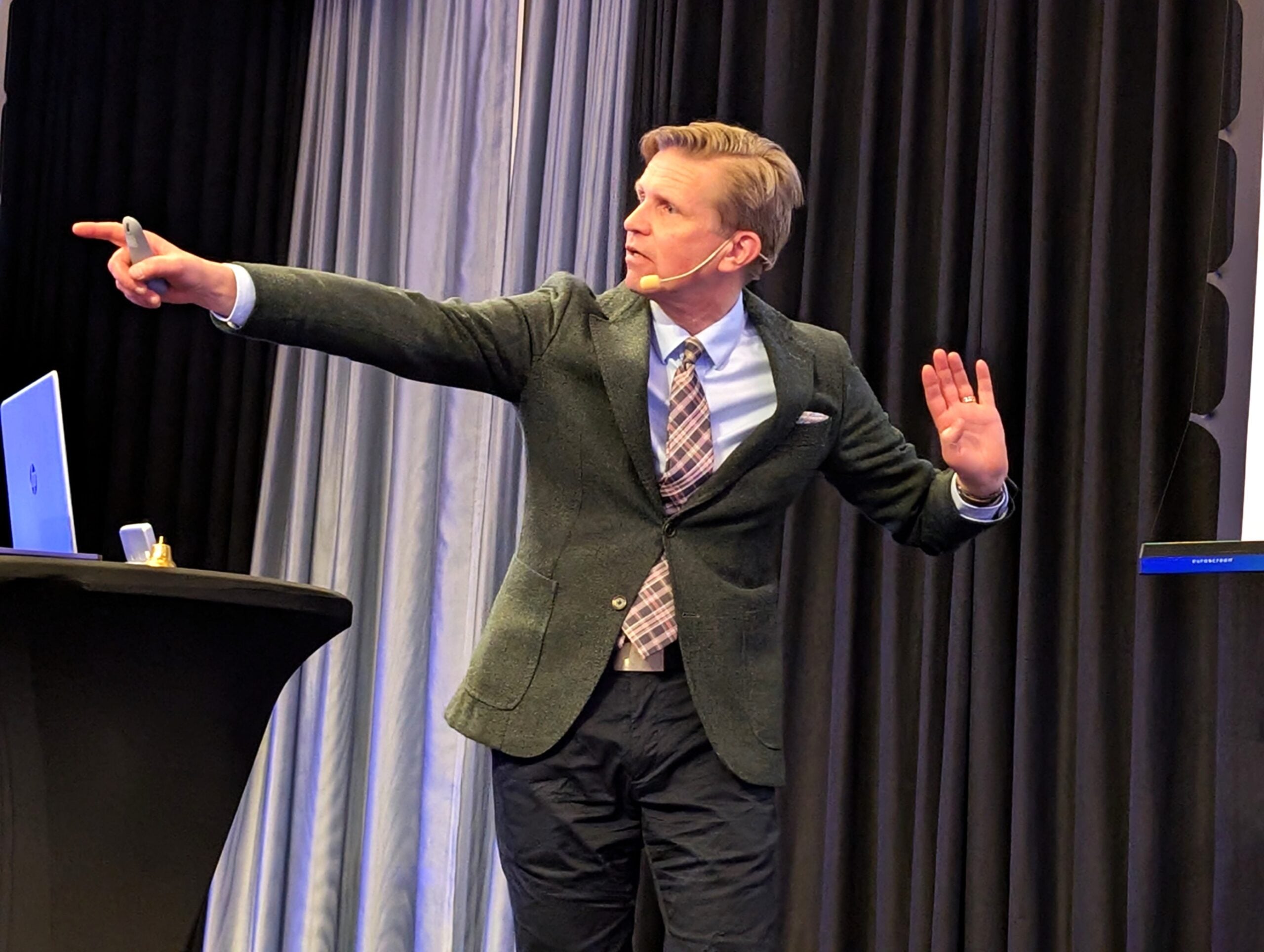 Struktören David Stiernholm. Foto Mikael Vilkas.